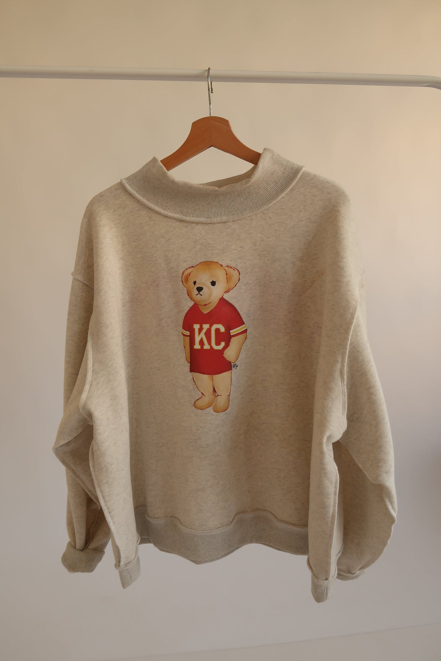 Kansas City Wendbarer Stehkragenpullover
