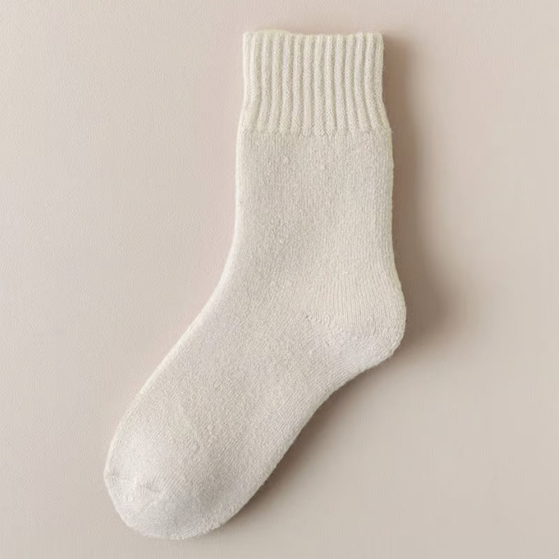 Women's Solid Mid-calf Socks
