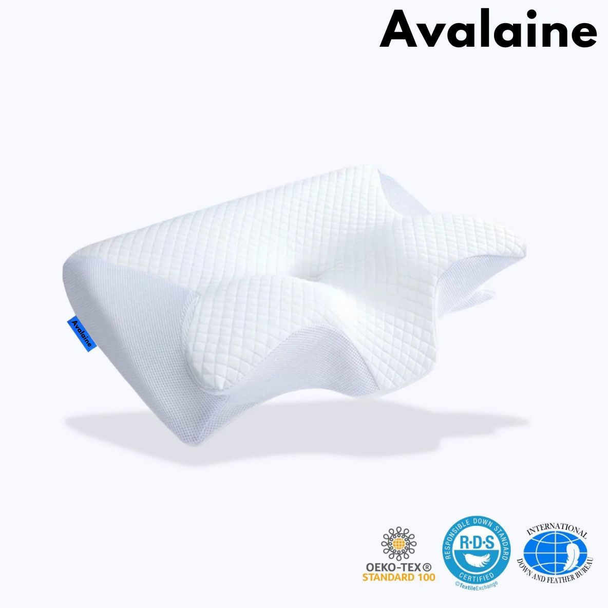 Wake Up Without Neck or Back Pain with the Evina Contour Relief Pillow