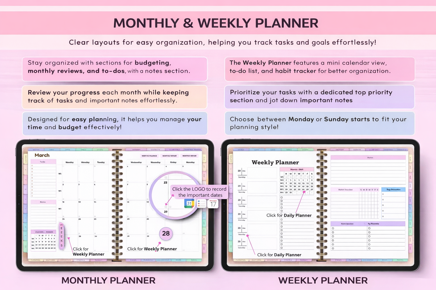 All-in-One Digital Planner 2026