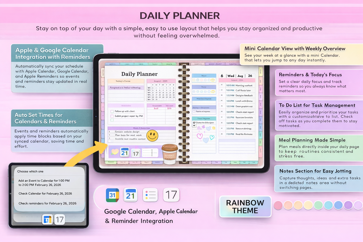 All-in-One Digital Planner 2026