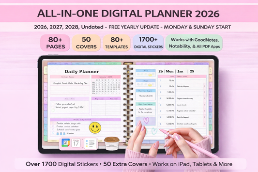All-in-One Digital Planner 2026