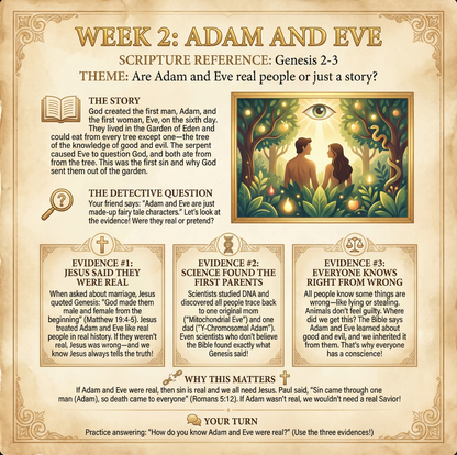 Evina Systematic Theology: 52 Week Workbook for Kids