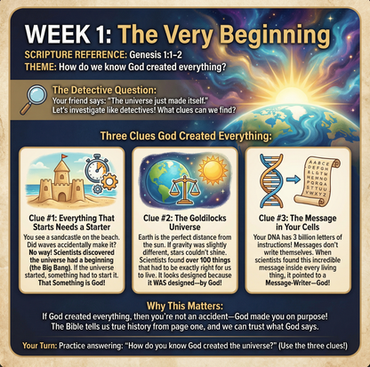 Evina Systematic Theology: 52 Week Workbook for Kids